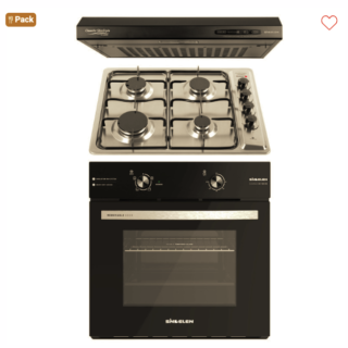 Kit Campana, Encimera y Horno • HE-7000NG + CEG-4600IN + CA-606NG