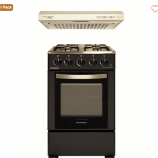 Kit Campana y Cocina • CH-5050NG + CA-605BL