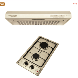 Kit Duo Campana y Encimera • CEG-4250IN + CA-605BL