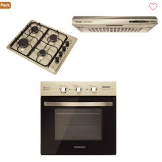 Kit Campana, Encimera y Horno • HE-7200IN + CEG-4600IN + CA-610EIN