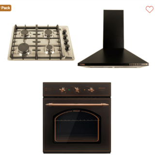 Kit Campana, Encimera y Horno • HE-7220RNG + CEG-4650IN + CA-635PNG